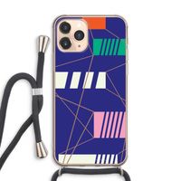 Gestalte 5: iPhone 11 Pro Max Transparant Hoesje met koord