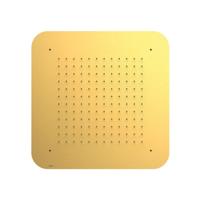 Hoofddouche Tres Exclusive | 42x42 cm | Vierkant | 24k Goud mat