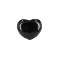 Hartvormige Edelsteen Obsidiaan Zwart (45 mm)