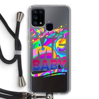 Touch Me: Samsung Galaxy M31 Transparant Hoesje met koord