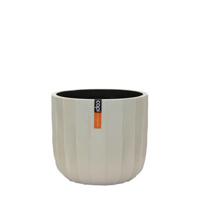 Pot bol Craft 9x8 beige bloempot - Capi europe