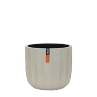 Pot bol Craft 9x8 beige bloempot - Capi europe
