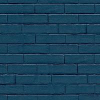 Noordwand Noordwand Behang Good Vibes Brick Wall blauw - thumbnail