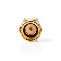 Nedis SMA-Adapter | SMA Female Omgekeerde Polariteit | SMA Male | Verguld | 50 Ohm | Recht | Koper | Goud | 2 Stuks | Doos - CSGB02112GD - thumbnail