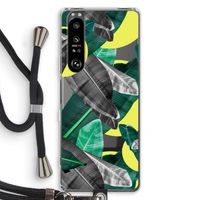 Fantasie jungle: Sony Xperia 1 III Transparant Hoesje met koord