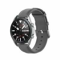 Classic leren bandje - Grijs - Samsung Galaxy Watch - 46mm / Samsung Gear S3 - thumbnail