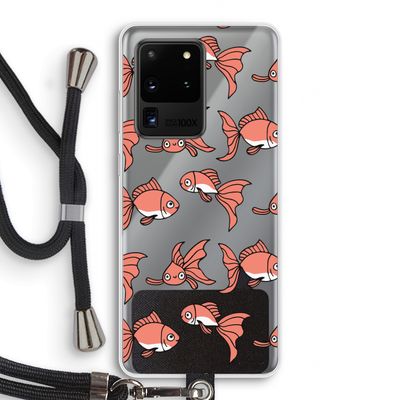Blub: Samsung Galaxy S20 Ultra Transparant Hoesje met koord