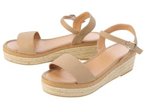 esmara Dames sandalen (Beige, 41)