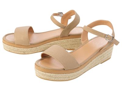esmara Dames sandalen (Beige, 38)