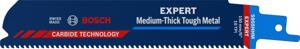 Bosch Accessoires Expert 'Medium-Thick Tough Metal' S 955 HHM reciprozaagblad 1 stuk - 1 stuk(s) - 2608900373