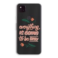 Optimistic flower girl: Google Pixel 4a 5G Transparant Hoesje