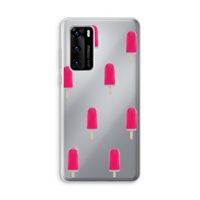 Waterijsje: Huawei P40 Transparant Hoesje