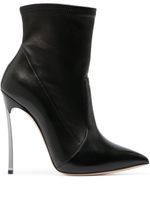 Casadei bottines Blade 120 mm - Noir - thumbnail