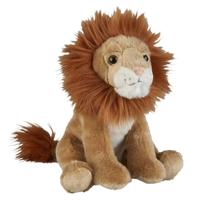 Ravensden Pluche Leeuw - knuffel leeuw - 18 cm - Speelgoed leeuwen knuffels