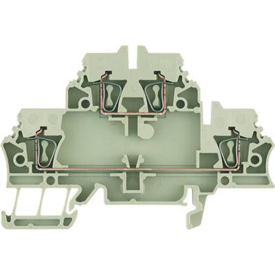 Weidmüller 1924500000 Klem 2-etages Spanveer Blauw 50 stuk(s)