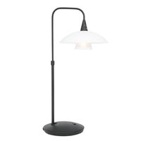 Steinhauer Tafellamp tallerken LED 2657zw zwart - thumbnail