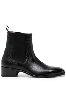 TOM FORD bottines en cuir - Noir