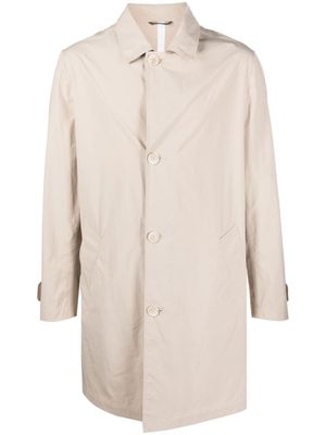Brunello Cucinelli veste imperméable à simple boutonnage - Tons neutres