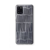 Moroccan stripes: Samsung Galaxy A31 Transparant Hoesje