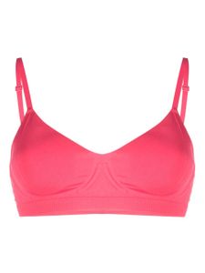 Calvin Klein soutien-gorge à logo embossé - Rose