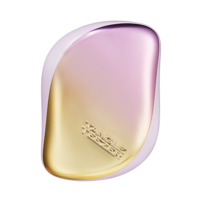 Tangle Teezer Borstel Compact Styler Detangling Hairbrush Lilac Yellow 1Stuks