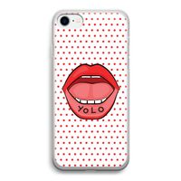 Yolo Denise: iPhone SE 2020 Transparant Hoesje