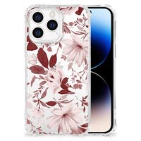 Back Cover iPhone 14 Pro Watercolor Flowers - thumbnail