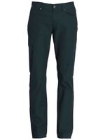 Armani Exchange pantalon droit en serge de coton - Vert Armani Exchange pantalon droit en serge de coton - Vert