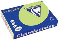 Clairefontaine Trophée Pastel, gekleurd papier, A4, 160 g, 250 vel, golfgroen - thumbnail