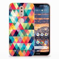Nokia 4.2 | TPU bumper | Geruit