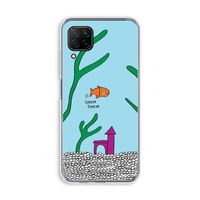 Aquarium: Huawei P40 Lite Transparant Hoesje Aquarium: Huawei P40 Lite Transparant Hoesje