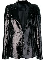 Philipp Plein blazer brodé de sequins - Noir - thumbnail