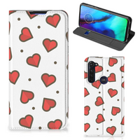 Motorola Moto G Pro Hoesje met Magneet Hearts