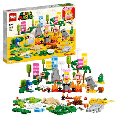 LEGO® Super Mario 71418 makersset creatieve gereedschapskist