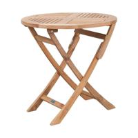 Exotan Folding tuintafel Rond Ø80 cm teak