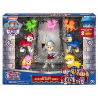 PAW Patrol Rescue Knights - Ryder & Pups Cadeauset met 8 actiefiguren - thumbnail