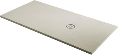 Acquabella Focus Douchevloer 90x100x3 cm Beige