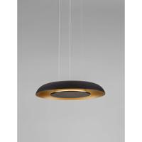 Lyora Moderne hanglampEpos Ø 40cm zwart met goud - 9345712