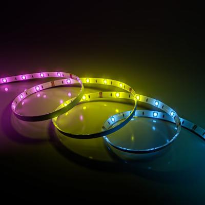 Liora Smart LED Strip 5m - Wifi & Bluetooth - RGBIC - Met afstandsbediening - IP44 voor binnen en buiten - SMD 5050 - 24 LEDs/m