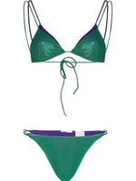 Oséree bikini à fermeture nouée - Vert