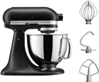 KitchenAid 5KSM125EBM keukenmachine 300 W 4,8 l Zwart - thumbnail