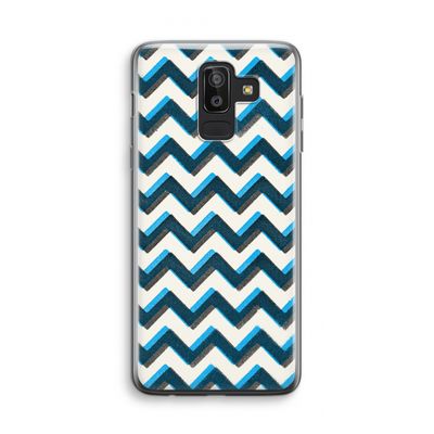 Onderbroken lijn: Samsung Galaxy J8 (2018) Transparant Hoesje