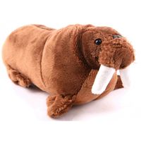 Pluche walrus knuffel 21 cm - thumbnail