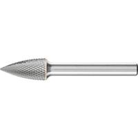PFERD TOOLS 21122673 Freesstift Spitsboog Lengte 60 mm Afmeting, Ø 10 mm Werklengte 20 mm Schachtdiameter 8 mm