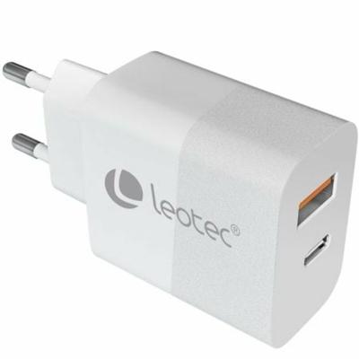 Oplader LEOTEC LECSPH30W2W 30 W Wit
