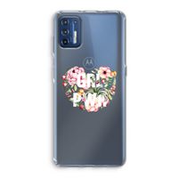 GRL PWR Flower: Motorola Moto G9 Plus Transparant Hoesje