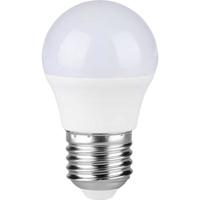 V-TAC 217409 LED-lamp Energielabel F (A - G) E27 Peer 4.5 W Wit (Ø x h) 46 mm x 82 mm 1 stuk(s)