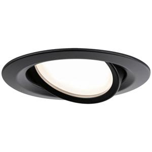 Paulmann 92459 PAULMANN LED-inbouwlamp LED 6 W Zwart (mat)