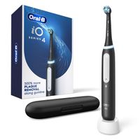 Oral-B iO Series 4 Volwassene Roterende-oscillerende tandenborstel Zwart - thumbnail