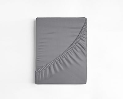 Dreamhouse Katoenen Topper Hoeslaken Grijs 90 x 200 cm